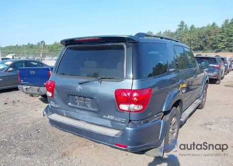 2006 Toyota Sequoia Limited V8 из США, поврежденный, VIN 5TDBT48A16S270669
